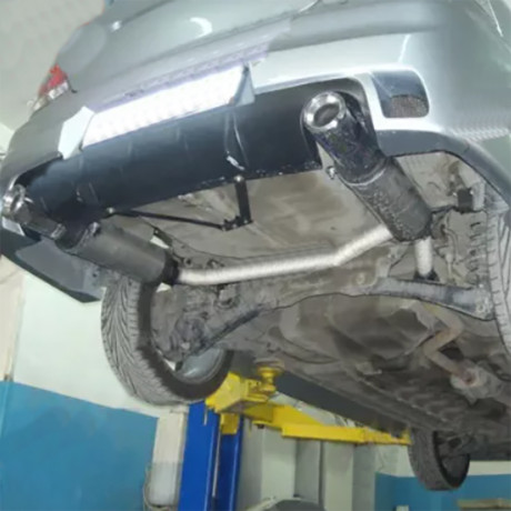 Нижнее крепление заднего бампера "EVO" для Mitsubishi Lancer IX (2003-2009) купить недорого с доставкой в Сарапул