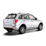 Защита порогов с алюм. площадкой d51мм ШАГРЕНЬ (ППК) LIFAN X60 (2012-н.в.) купить недорого с доставкой в Сарапул