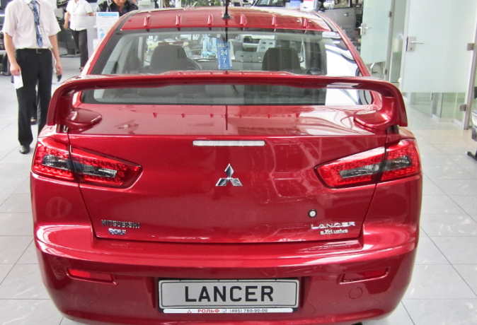 Аэродинамический рассекатель (накладка на крышу) "Zodiak Generator" для Mitsubishi Lancer X купить недорого с доставкой в Сарапул
