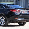 Диффузор заднего бампера var №1 (ровный + стоп сигнал) для Mazda 6 (2013-н.в.) купить недорого с доставкой в Сарапул