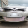 Защита радиатора "Standart" Nissan Almera хром купить недорого с доставкой в Сарапул
