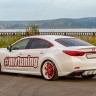 Диффузор заднего бампера var №4 (с килями) для Mazda 6 (2013 - н.в.) купить недорого с доставкой в Сарапул