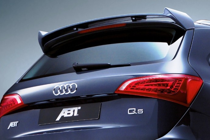 Спойлер (АнтиКрыло) (в комплекте с эмблемой ABT) в стиле "ABT" для Audi Q5 (2008-2012) купить недорого с доставкой в Сарапул