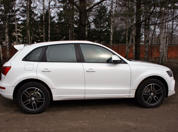 Спойлер (АнтиКрыло) (в комплекте с эмблемой ABT) в стиле "ABT" для Audi Q5 (2008-2012) купить недорого с доставкой в Сарапул
