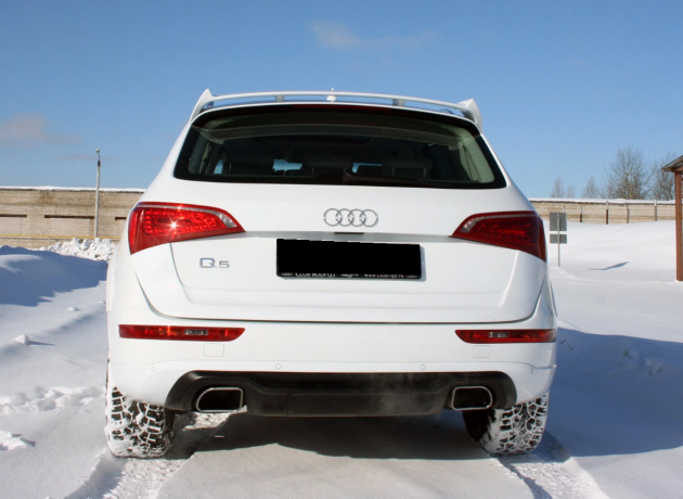 Спойлер (АнтиКрыло) (в комплекте с эмблемой ABT) в стиле "ABT" для Audi Q5 (2008-2012) купить недорого с доставкой в Сарапул