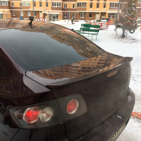 Спойлер "Дактейл" для Mazda 3 седан (2003-2009) купить недорого с доставкой в Сарапул
