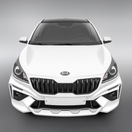 Бампер передний "ROTOR" для Kia Rio (2017-2020) купить недорого с доставкой в Сарапул