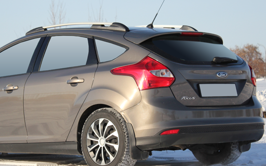Рейлинги для Ford Focus III (2011-2019) хэтчбек Чёрный купить недорого с доставкой в Сарапул