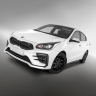 Бампер передний "Kudos Romb" для Kia Rio (2017-2020) купить недорого с доставкой в Сарапул