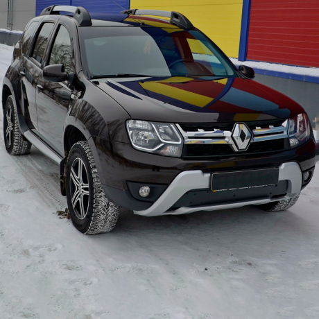 Комплект заглушек "КАРТ" №5 + №6 для Renault Duster (дизель) рестайлинг после 2015 г.в. купить недорого с доставкой в Сарапул