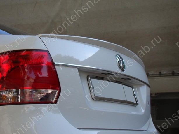 Лип-Спойлер для Volkswagen Polo Sedan (2010-2020) купить недорого с доставкой в Сарапул