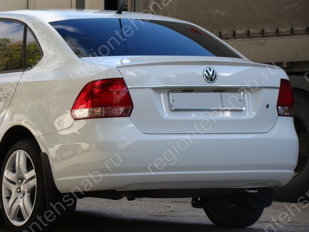 Лип-Спойлер для Volkswagen Polo Sedan (2010-2020) купить недорого с доставкой в Сарапул