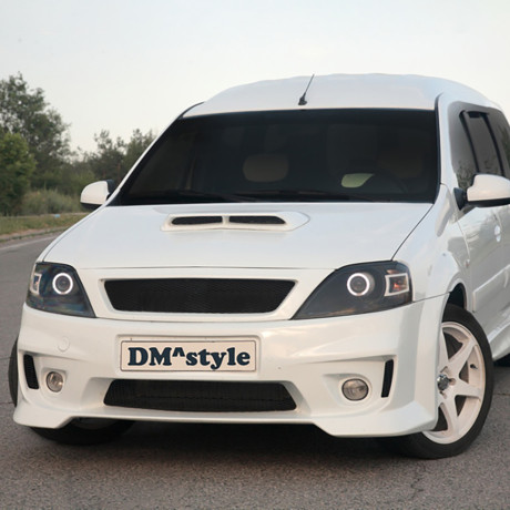 Сетка в бампер "DM style" для L@DA L@ЯGUS (2012-2021) купить недорого с доставкой в Сарапул