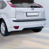 Накладка (юбка) заднего бампера "FT" для Ford Focus 2 (хетчбек) (2004-2008) купить недорого с доставкой в Сарапул