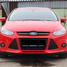 Накладки на фары (реснички) узкие var №2 для Ford Focus 3 (2012-2014) купить недорого с доставкой в Сарапул