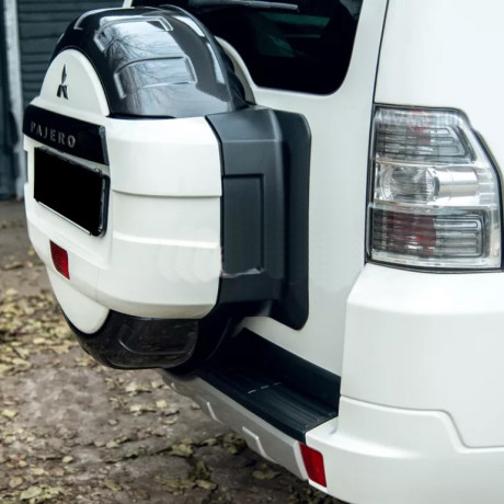 Бокс запасного колеса окрашенный и прошитый для Mitsubishi Pajero (IV gen)(2006-2015) купить недорого с доставкой в Сарапул