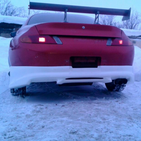 Накладка на задний бампер "Veilsaid"для Mitsubishi FTO купить недорого с доставкой в Сарапул