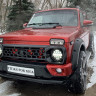 Решетка радиатора "TITAN" для B@3 2121, 21213, 21214, 2131 "L@DA 4x4" (без защитной сетки) RAPTOR купить недорого с доставкой в Сарапул