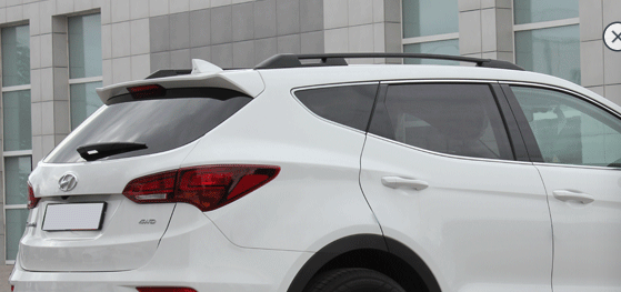 Рейлинги для Hyundai Santa Fe (2012-2018) Чёрный купить недорого с доставкой в Сарапул