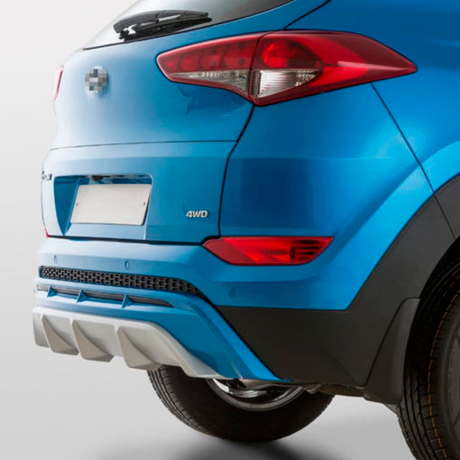 Накладка на задний бампер для Hyundai Tucson (2015-2018) купить недорого с доставкой в Сарапул