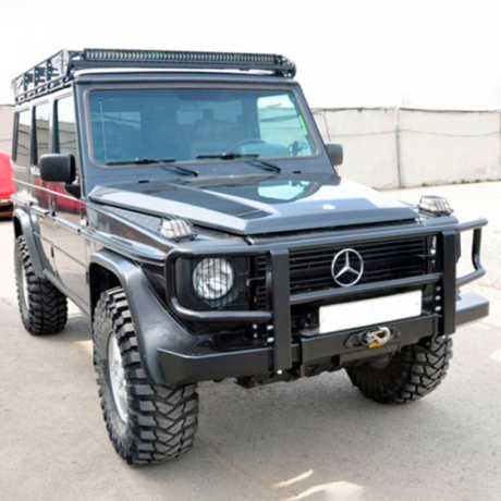Силовой передний бампер Mercedes-Benz G-Class c кенгурятником купить недорого с доставкой в Сарапул