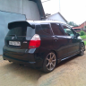Накладка на 5 дверь для Honda Fit GD купить недорого с доставкой в Сарапул
