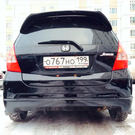 Накладка на 5 дверь для Honda Fit GD купить недорого с доставкой в Сарапул