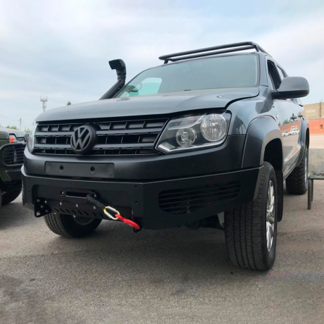 Силовой передний бампер с креплением лебедки F-DESIGN для Volkswagen Amarok купить недорого с доставкой в Сарапул