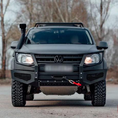 Силовой передний бампер с креплением лебедки F-DESIGN для Volkswagen Amarok купить недорого с доставкой в Сарапул