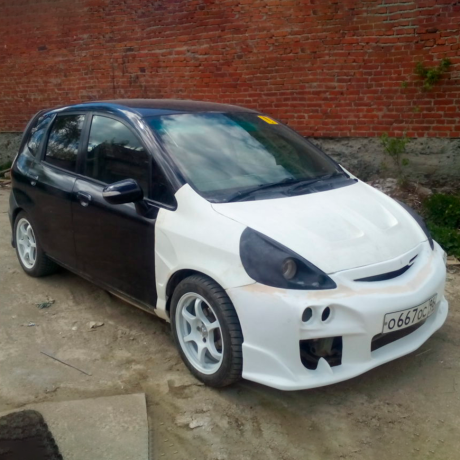 Маски под модульную оптику Hella для Honda Fit GD купить недорого с доставкой в Сарапул