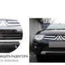 защита радиатора "standart" chery tiggo, таГ@З tingo (2006-2012) чёрная купить недорого с доставкой в Сарапул