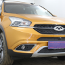 Защита радиатора "Standart" Chery Tiggo 7 (2016-2020) верх, чёрная купить недорого с доставкой в Сарапул